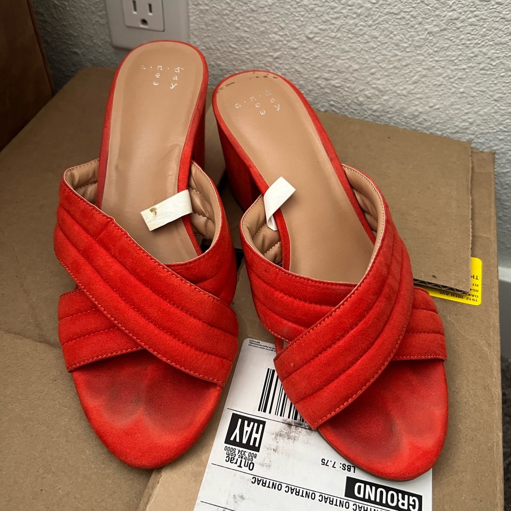 Red shoes
